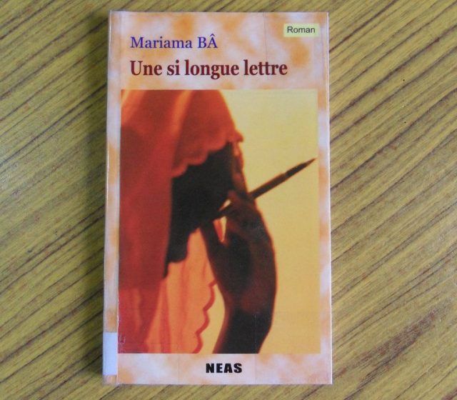 La lecture de la semaine: Une si longue lettre - Mariama Bâ (Ed. 1979)